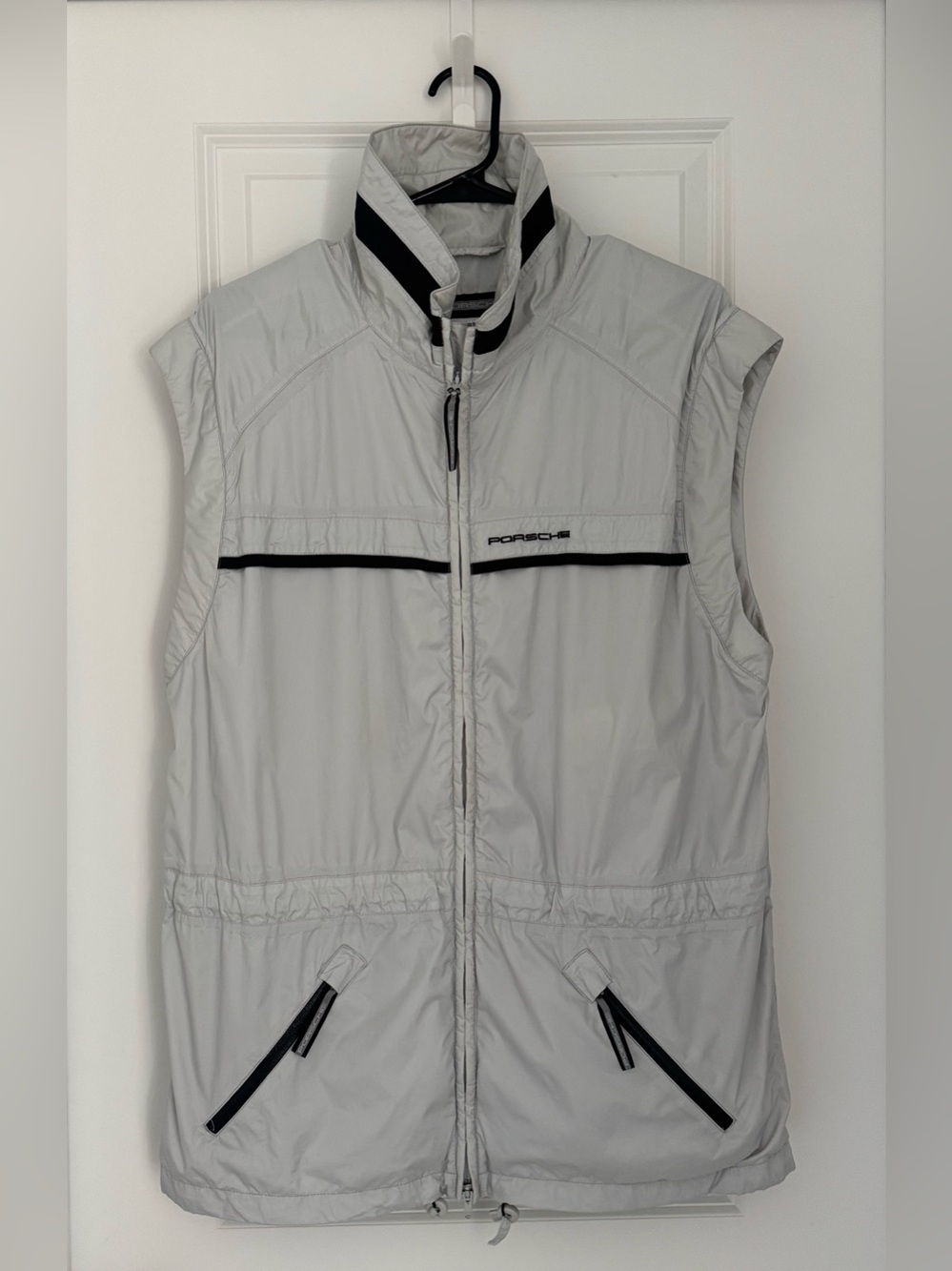 Authentic Older Porsche Driver’s Selection style vest - Men’s Large